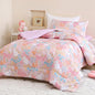 Toddler Comforter Set for Kids, Boys, Girls, 4 Pieces Bed-in-a-Bag Bedding Set, All Season Ultra Soft Sheets Set with Comforter, Cute Rabbit