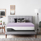 Lucid 4 Inch Lavender Memory Foam Mattress Topper, California King Size – Essential Oil Infusion – Ultra Plush Feel, Pressure-Relieving Bed Topper – Ventilated and Breathable – CertiPur Certified