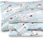 Bare Home Cotton Flannel Sheet Set Prints, 100% Cotton, Velvety Soft Heavyweight - Double Brushed for Softness & Comfort - Deep Pocket - Bed Sheets - Cotton - Flannel - Printed (King, Polar Bears)