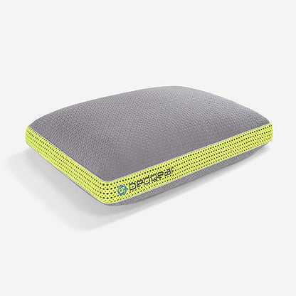 Bedgear Multi-Position Performance Pillow – Medium Soft Hypoallergenic Pillow with React Blend Fill for Back, Stomach, and Side Sleepers – Temperature-Regulating with Airflow Technology