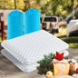 Ultra Thin Pillows 2-Pack 2.75" Cooling Memory Foam Pillows for Stomach Sleeping, Gel Infused Slim Pillow for All Sleepers,Travel Pillow Bed Pillow with Washable Cover, Standard Size Set of 2