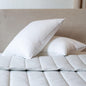 Bokser Home 2 Pack Down Alternative Bed Pillow Queen (U.S. Standard), Firm
