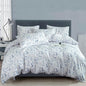 Floral Duvet Cover Set Twin 100% Brushed Microfiber 3 Pieces Vintage Chic Floral Garden Vibrant Botanical Floral Pattern Printed Twin Duvet Cover Flower with Zipper Closure (Floral, Twin)