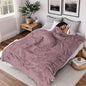 Heated Blanket Electric Blanket Twin Size 62''x84'', 4 Heating Levels 10 Hrs Auto Shut Off Soft Warmer Flannel Blanket ETL Certification - Purple
