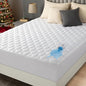 Utopia Bedding Waterproof Mattress Protector, Twin XL Mattress Pad, Noiseless Quilted Fitted Cover with Deep Pocket Stretches up to 16 Inches (White)