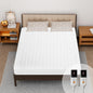 Heated Mattress Pad Cal King Size-Dual Controllers Electric Mattress Pad with Deep Pocket,6 Heat Settings & 2-10 Auto Shut Off Electric Bed Warmer,ETL Certified,Machine Washable(72"x84")