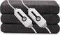 Electric Heated Blanket 90"x100" King Size, Soft Coral Fleece, Dual Controllers with 4 Heating Levels and 10 Hours Auto-Off, Machine Washable, Cozy Plush Fabric for Home, Dark Gray