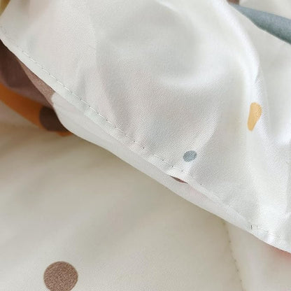 SDIII 3PCS Cute Mushroom Comforter Set Full, Soft Microfiber Lightweight Mushroom Bedding Full, Cottagecore Comforter for Boys Girls Kids and Teens