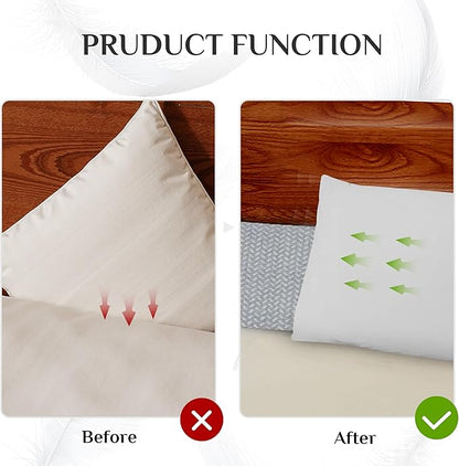 Bed Wedge Pillow Headboard Gap Filler, High-Density Foam Wedge Pillow for Bed, Comfortable & Supportive Angled Design, Fills 0-6" Gap Between Mattress and Headboard, Grey