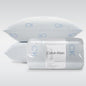 Calvin Klein Cooling Knit 20" x 28" Standard/Queen Size Set of 2 Bed Pillows for Sleeping, White