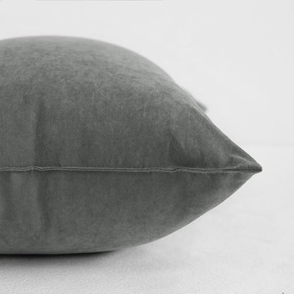 NTBAY Tiny Pillows, Down Alternative 7"x11" Microfiber Mini Pillow for Travel, Pets, Soft Machine Washable Small Pillows for Neck, Wrist, Lumbar and Knee, Dark Grey