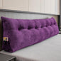 Large Bolster Triangular Headboard Wedge Backrest Positioning Support Bed Rest Reading Pillows Headboard Wedge Pillows for Day Bed with Removable Cover