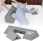 TYYIHUA 34" Wedge Pillow for Side Sleeping,Training for Side Sleeping with Detachable Small Wedge Pillow,Positioning Wedge for Side Sleeper,Back Support,Reducing Snoring,Preventing Bedsores
