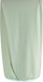 Case Only - Body Pillow Cover Stylish Silky Super Soft - 85% Spandex/ 15% Nylon, Beauty - Anti Wrinkle, Anti Aging Prevention - Breathable Pillowcase Design - Gentle on Hair Size 48 X 8, Cadet Grey