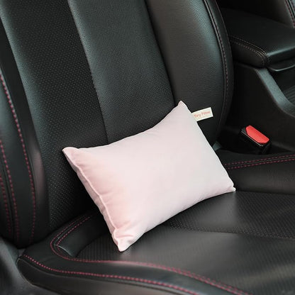 NTBAY Tiny Pillows, Down Alternative 7"x11" Microfiber Mini Pillow for Travel, Pets, Soft Machine Washable Small Pillows for Neck, Wrist, Lumbar and Knee, Pink