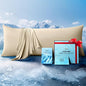 Ice Cooling Body Pillowcase for Hot Sleepers – Stays Cool All Night, Silky Touch Long Body Pillow Cases with Invisible Zipper, Soft & Breathable Body Pillow Cover, Gift for Men Women - 20"x54", Beige