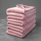 Mellowdy Extra Thick Hearty Plush Flannel Blanket (Brushed Pink, 108x90) - 500GSM King Size Warm Blanket for Winter, Fall | Soft, Fluffy, Cuddly, Perfect for Bed, Oversized Throw for Couch, Sofa