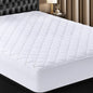 Utopia Bedding Quilted Fitted Mattress Pad, California King Size, Elastic Fitted Mattress Topper Protector and Cover with Deep Pocket Stretches up to 16 Inches, Machine Washable (White)
