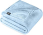 Bare Home Fleece Blanket - Twin/Twin Extra Long - Ultra-Soft Lightweight for Bed, Sofa, and Couch - Luxury Microplush - Cozy Warm Blanket (Twin/Twin XL, Light Blue)