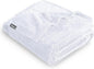 Bare Home Textured Fleece Blanket - King Size - Ultra-Soft Lightweight for Bed, Sofa, and Couch - Luxury Microplush - Cozy Warm Blanket (King, Chevron White)