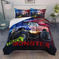 AILONEN Sport Car Comforter Set Twin Size, Extreme Sports American Flag Bedding Set for Boys Kids Teens,Race Sports Car Bed in a Bag 3Pcs,1 Quilt and 2 Pillowcases,Soft Microfiber