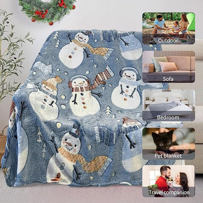TEHALK Glow in The Dark Blankets for Kids - 50"x60" Personalized Baby & Toddler Blankets