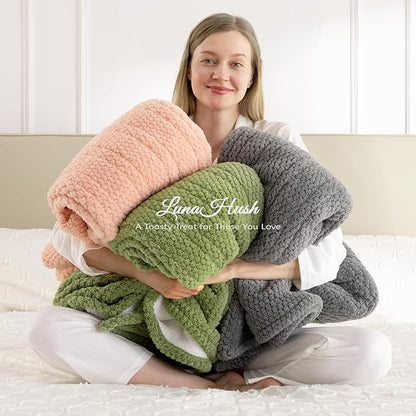 Heated Blanket Electric Throw, 50" x 60" Heated Blanket with 8 Heat Levels & 8 Hours Auto Off, Fast Heating Sherpa Blankets Machine Washable with ETL & FCC Certified, Grey