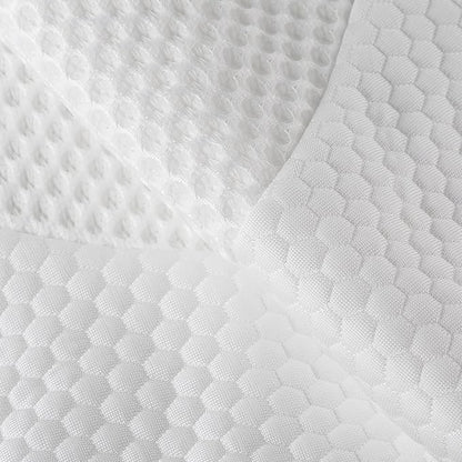 Elviros Cervical Memory Foam Pillowcase (No Filler) (White)
