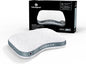 Bedgear Storm Cuddle Curve Performance Pillow - Size 1.0 - Cooling Bed Pillow for Side Sleepers - Medium Firmness- Washable and Removable Cover - 20" W x 26" L