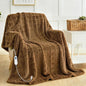 Heated Blanket Electric Full, 74”x84“Heating Blanket Waffle with 12 Heat Levels, Fast Heating Blanket with 1-12 Timer Settings, Overheat Protection with ETL & FCC for Home Office Sofa