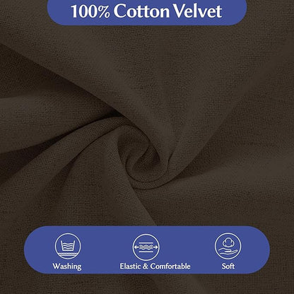 WOWMAX Back Pillow for Bed Sitting up-Bed Wedge Pillow Back Support Pillows for Bed & Sofa Couch, 85% Linen 15% Cotton Blend, Medium Gray