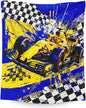 Boys Blanket Gifts Racing Car Blankets for Kids Toddlers Boys - 30" x 40" Cute Car Themed Soft Lightweight Flannel Throws for Couch, Sofa, Bed, Office, Travel