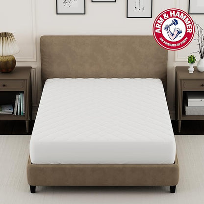 Arm & Hammer Supreme Loft Mattress Pad, Waterproof, Full