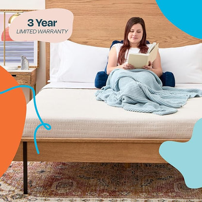 LINENSPA Reading Pillow with Shredded Memory Foam- Back Pillow for Sitting in Bed, Reading, Gaming, Watching TV – Bed Chair Pillow with Arms, Dorm Room Essentials, Navy