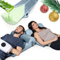 Lunix 4pcs Aloe Vera Infused Orthopedic Bed Wedge Pillow Set for Sleeping – Adjustable Post-Surgery Back, Leg & Knee Support, Acid Reflux & GERD Comfort, Memory Foam Head Pillows, Hot/Cold Pack, Gray