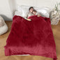 Heated Blanket Electric Blanket King Size, Super Soft Cozy Upgraded Flannel Fast Heating Blanket Dual Control with 5 Heating Levels & 10 Hours Auto Off, Machine Washable, 100" x 90", Burgundy