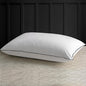 APSMILE Medium Firm Feathers Down/Poly Pillow King Size Pack of 1, Luxury Feather Pillow for Sleeping, 100% Organic Cotton Cover Hotel Collection Bed Pillows (White, 20"x36")