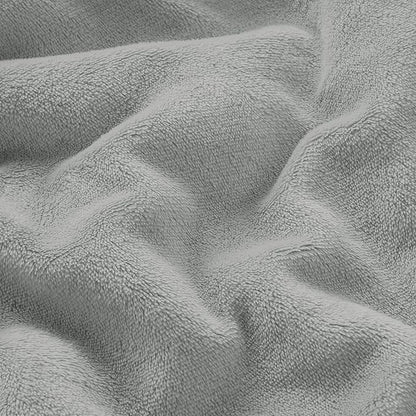 IR Imperial Rooms Sherpa Fleece Throw Blanket Twin Size for Couch - Thick and Warm Fluffy Blankets for Winter, Soft and Fuzzy Twin Blanket for Bed and Sofa, Light Grey, 60x80 Inches