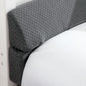 MABOZOO Pillow Wedge for Headboard Gap,Grey Bed Wedge Gap Filler King Size,Foldable Bed Wedge Pillow for Headboard,Foam Mattress Gap Filler,76"x6"x6"