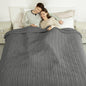 Heated Blanket King Size Single Control - 100"X90" Soft Double Sided Sherpa Electric Blanket with 6 Heating Levels & 10 hrs Timer Settings, Washable & ETL Certified for Bed, Grey
