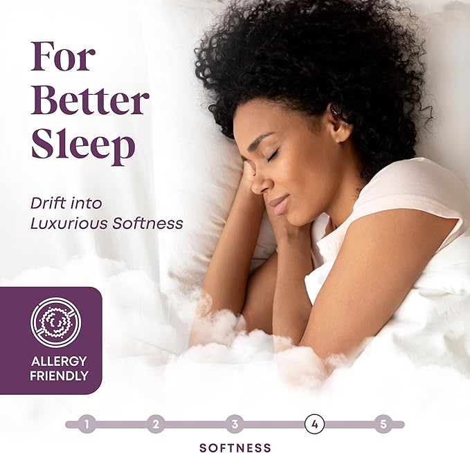 CirclesHome Queen Size Mattress Pad Pillow Top - Double Puff Fleece Top Down Alternative Mattress Protector -Soft, Comfortable, and Hypoallergenic - Stretches from 16-18 inches for Snug Fit