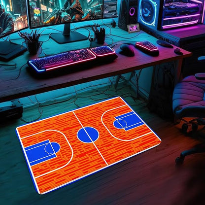 Basketball Court Rug for Boys Bedroom Kids Carpet Sports Rugs for Boys Bedroom Sports Carpet for Kids Room Decor Floor Mat, 2x3 Feet
