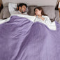 ESTINGO Electric Heating Blanket Queen Size, Heated Electric Blanket with 5 Heating Levels & 10 Hours Auto Off, Machine Washable Plush Heated Blanket 84" x 90", Lavender Violet