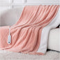 Heated Blanket Electric Blanket King Size, 90" x 100" Fast Heating Blanket with Dual Control 8 Heating Levels & 10 Hours Auto Off, Machine Washable, ETL & FCC Certification, Pink