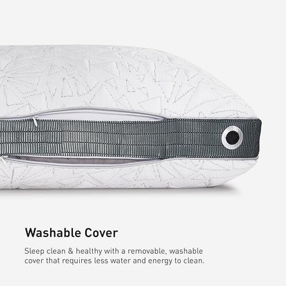 Bedgear Storm Performance Pillow 1.0 – Cooling Bed Pillow for Hot Sleepers, Medium Firm Support for All Sleep Positions – Dual-Sided Comfort, Breathable Air-X Mesh, Washable Ver-Tex Cover, 20” x 36”