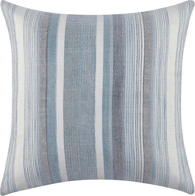 Decorative Pillow for Living Room, Sofa, Bed, Home Decoration, Commerical Enviroment - CAL117 Regulated - Pack of 2 (50/50 Down Feather Blend, Fountas, 20" x 20")