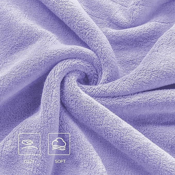 Electric Heated Blanket 90"x100" King Size, Soft Coral Fleece, Dual Controllers with 4 Heating Levels and 10 Hours Auto-Off, Machine Washable, Cozy Plush Fabric for Home, Light Purple