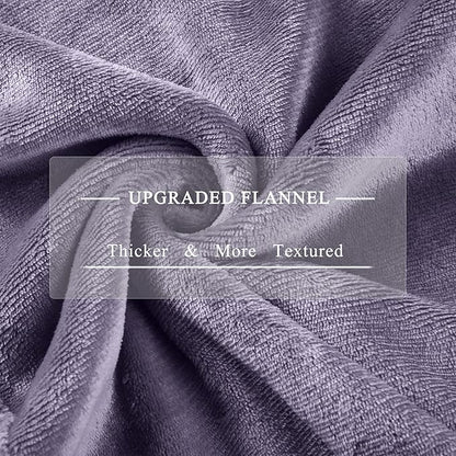 Heated Blanket Full Size, Super Soft Cozy Upgraded Flannel Electric Blanket with 6 Heating Levels & 1-10 Hours Auto Off, Heating Blanket for Whole Body, Overheat Protection, 72" x 84", Lavender