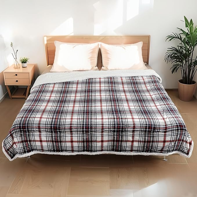 Electric Heated Blanket Full Size - 72"x84", Soft Flannel Heating Blanket, 10 Heating Levels, 1-12 H Auto Shut Off, Breathable Warm and Washable for Bed, Nordic