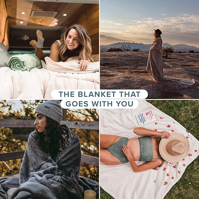 Bare Home Fleece Blanket - Kid Size - Ultra-Soft Lightweight for Bed, Sofa, and Couch - Luxury Microplush - Cozy Warm Blanket (Kid, Vanilla)